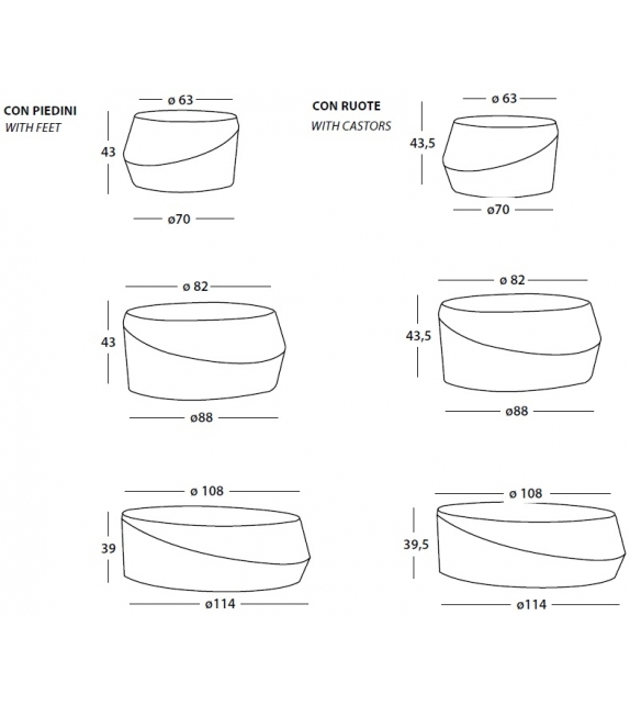 Casamania & Horm Giro Pouf