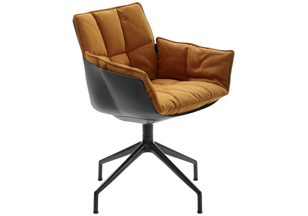 Husk B&B Italia Swivel Armchair - Milia Shop