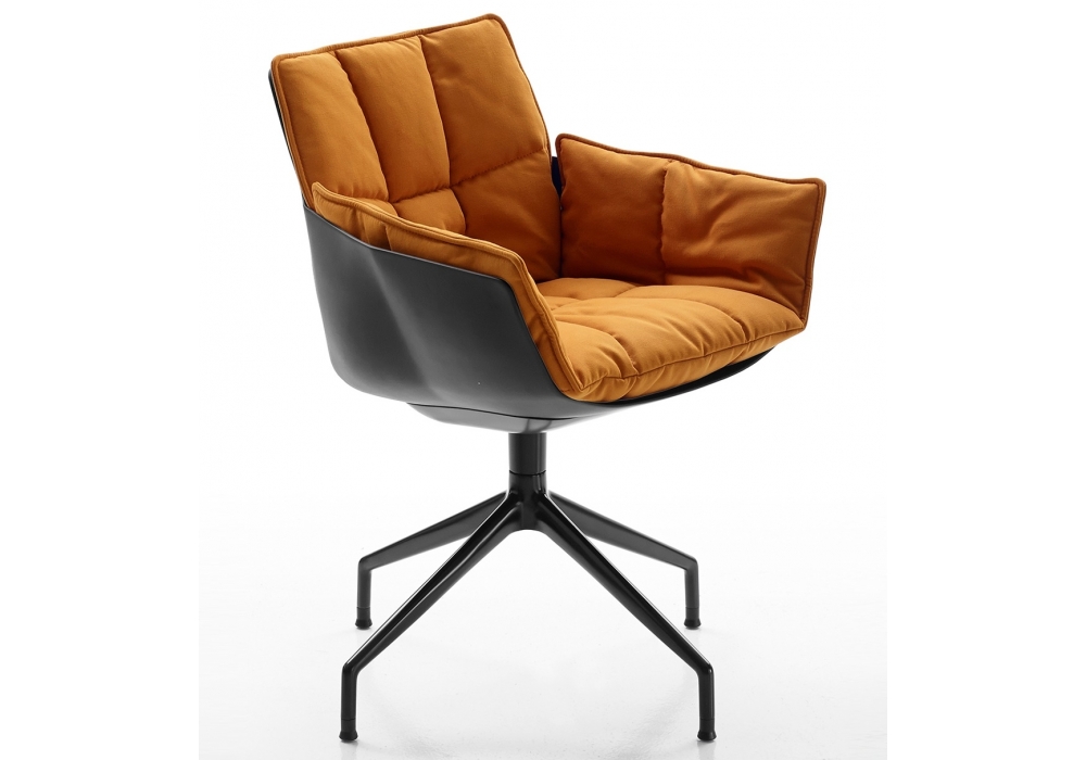 Husk B&B Italia Swivel Armchair - Milia Shop