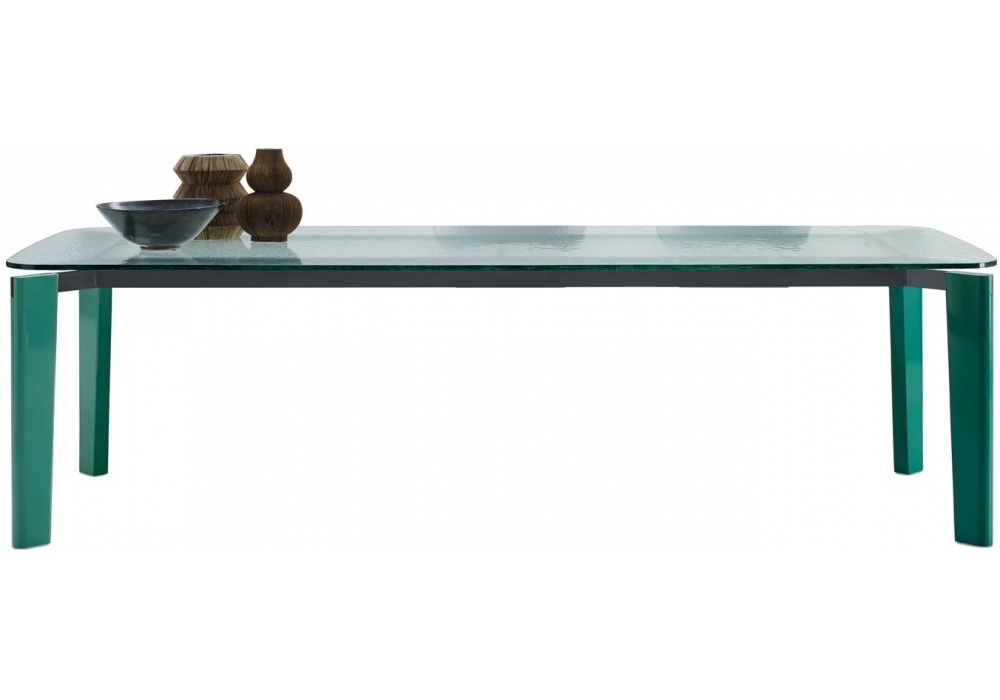 Oskar B&B Italia Table With Glass Top - Milia Shop