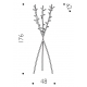 Acate Driade Coatrack