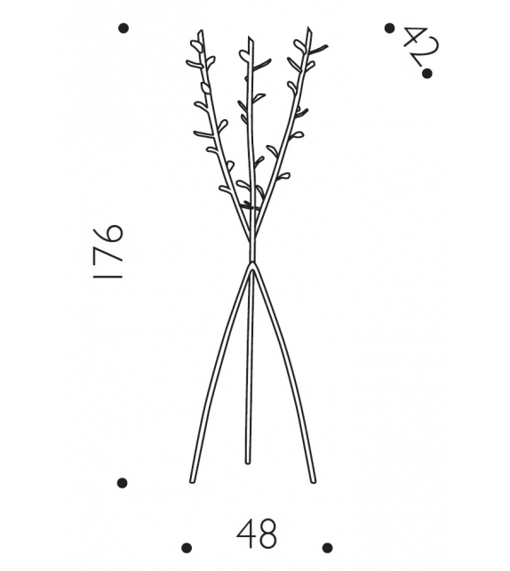 Acate Driade Coatrack