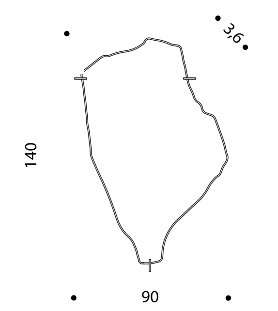 Archipelago Driade Espejo