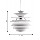 PH Snowball Louis Poulsen Suspension Lamp