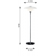 PH 4½-3½ Louis Poulsen Floor Lamp