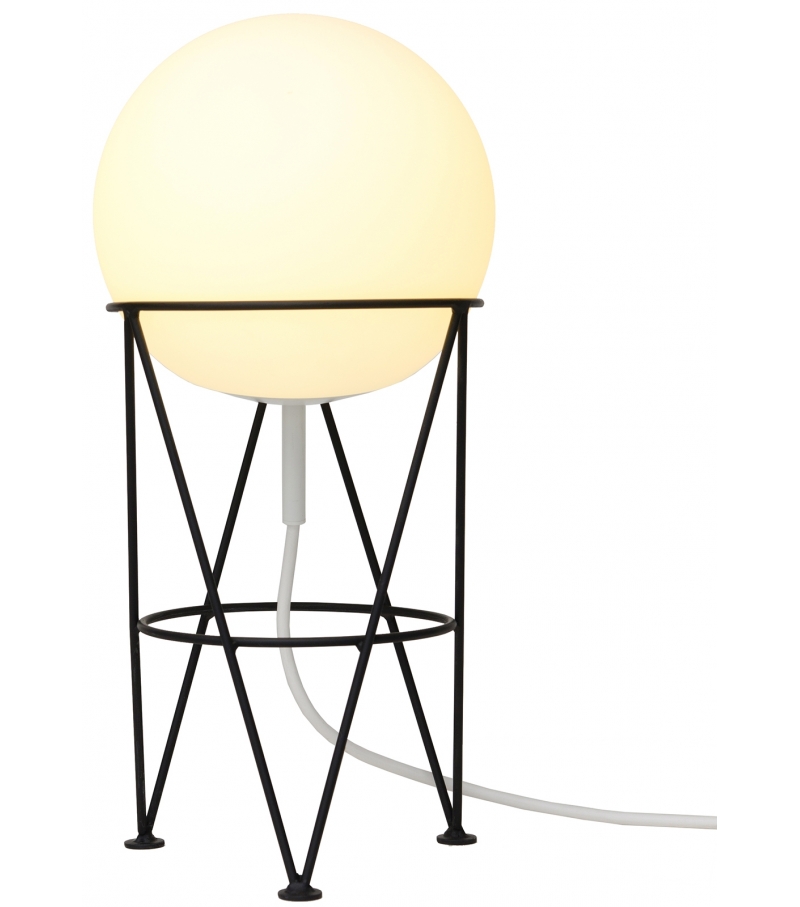 Structure and Globe Atelier Areti Desk Lamp