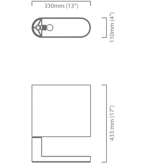 Columbo CTO Lighting Tischleuchte