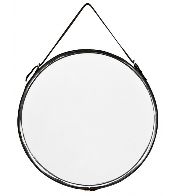 Mirror With Leather Eichholtz Spiegel