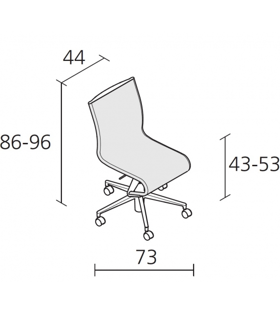 Rollingframe Colors - 432 Alias Chair