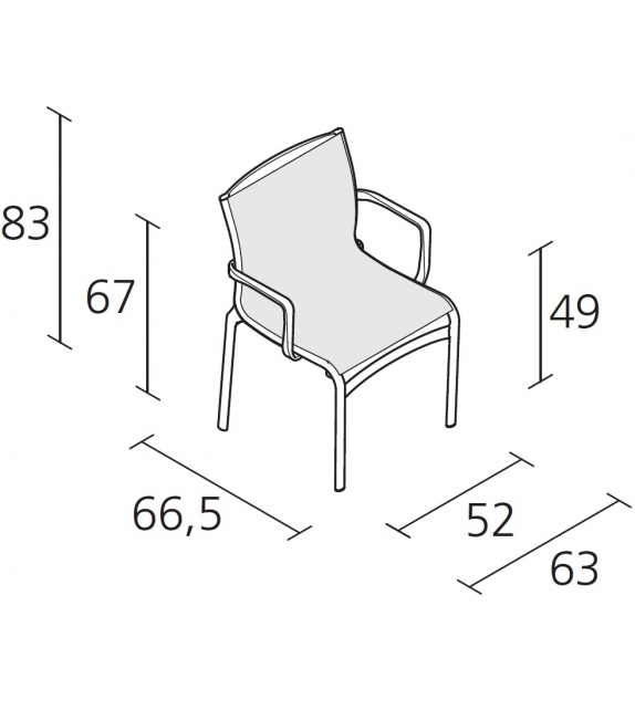 Frame XL Colors - 459 Alias Chair