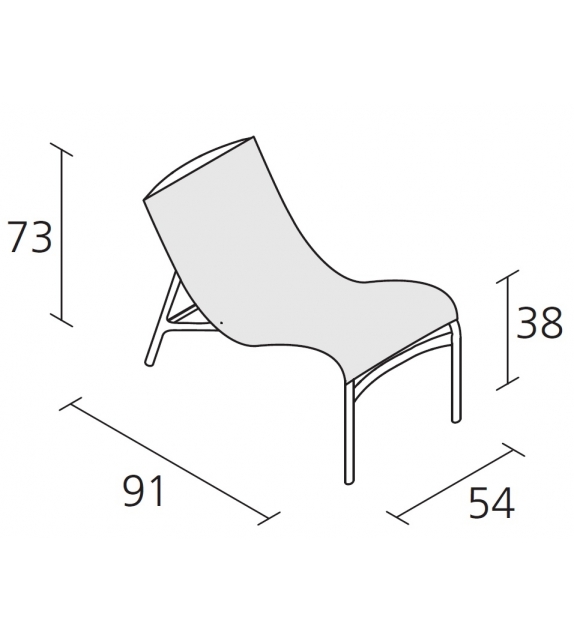 Armframe Colors - 418 Alias Armchair