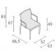 Frame XL- 459 Alias Chair