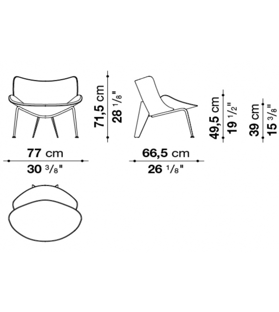 Do-Maru B&B Italia Armchair