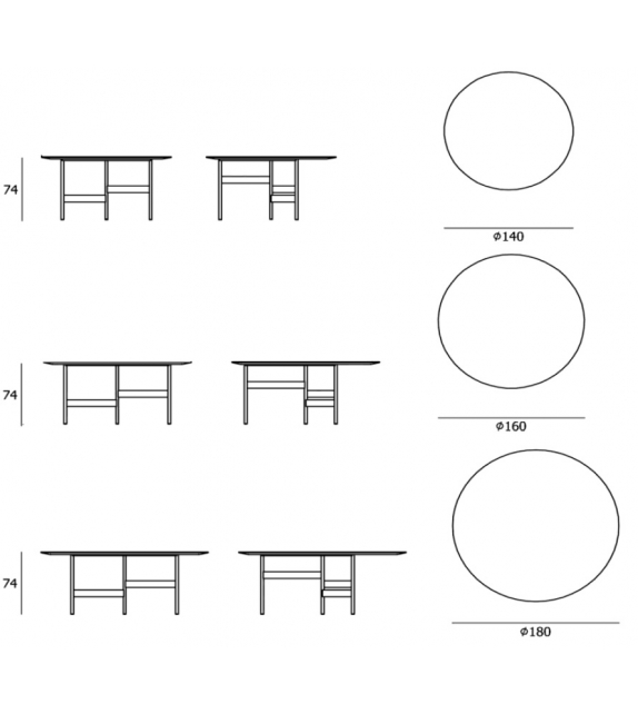 Notes Living Divani Table Basse