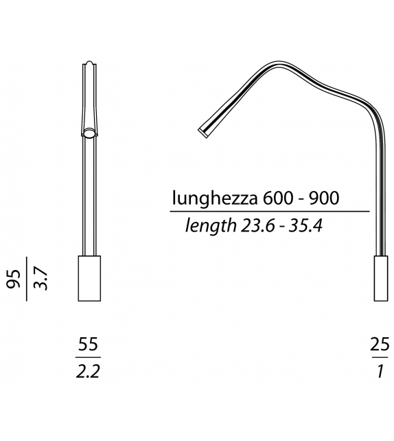 Flexiled Contardi Wandleuchte