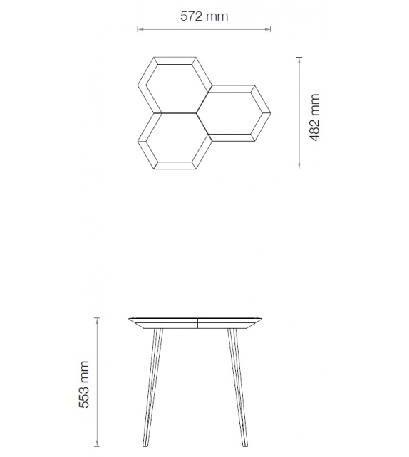 Icy-A Enne Table D'appoint