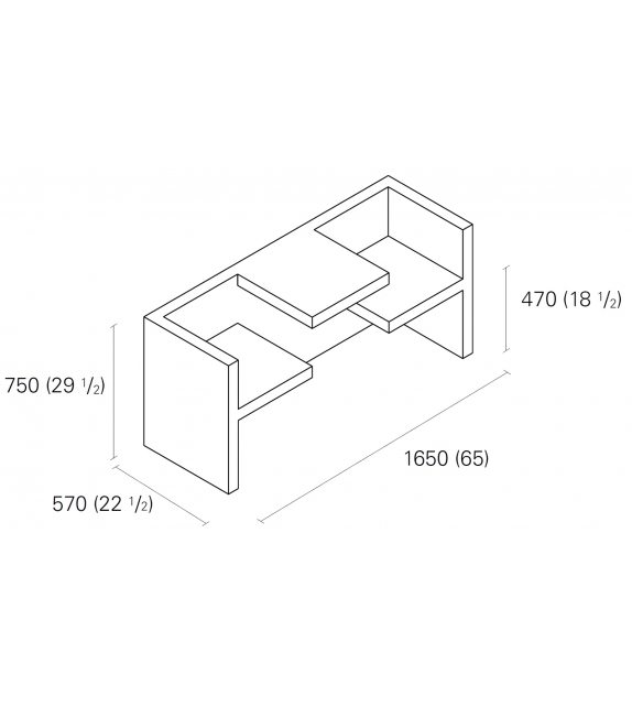 HP01 Tafel E15 Banquette Table