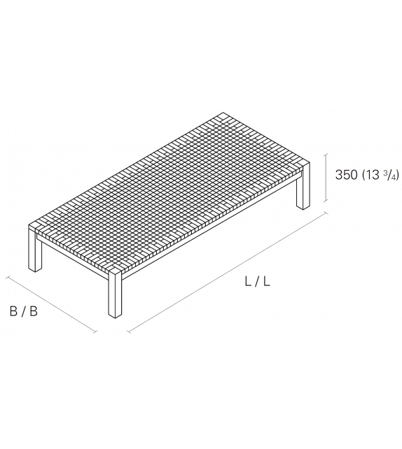 FK01 Theban E15 Coffee Table