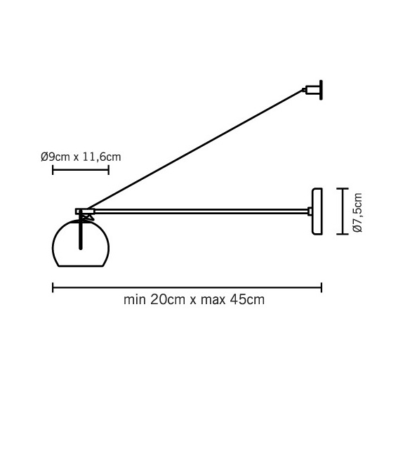 Beluga Colour D57 Fabbian Wall Lamp