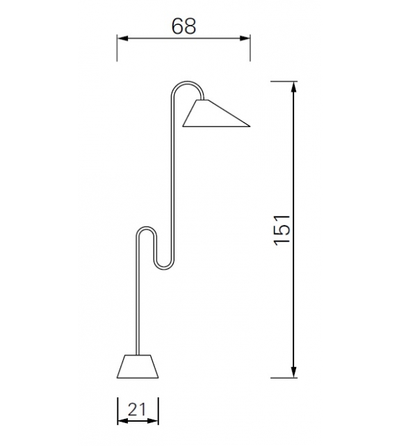 Roattino ClassiCon Lampada da Terra