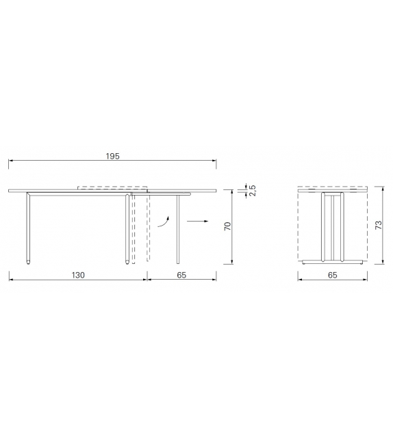 Lou Perou ClassiCon Table