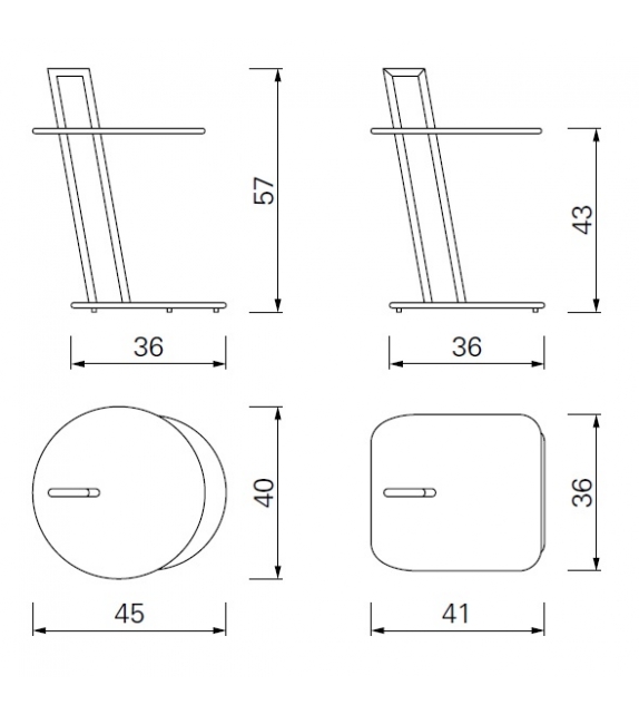 Occasional Table ClassiCon Beistelltisch