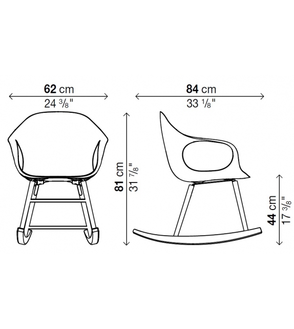Elephant Kristalia Rocking Chair