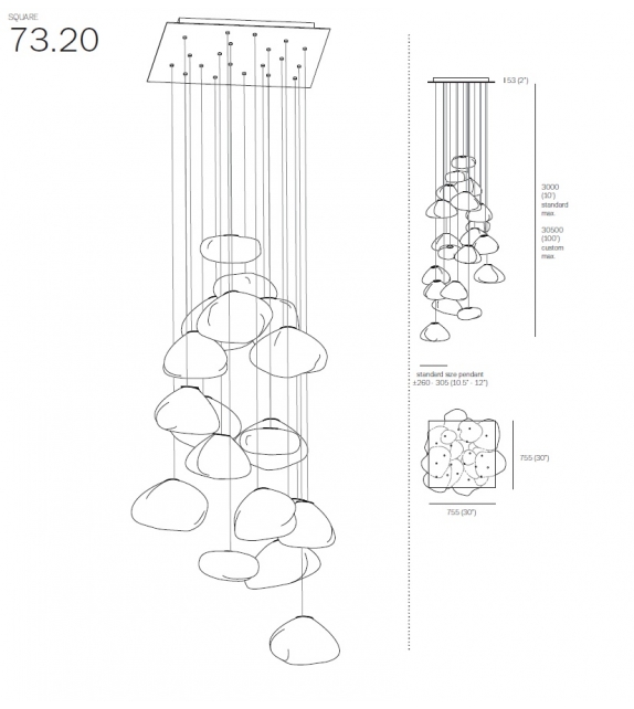 73 Bocci Pendelleuchte