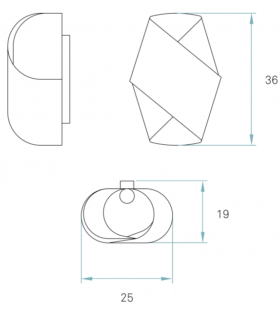 Orbit A LZF Lámpara de Pared