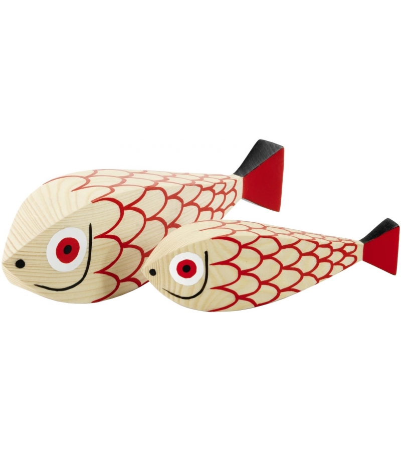 Mother Fish & Child Wooden Dolls Vitra