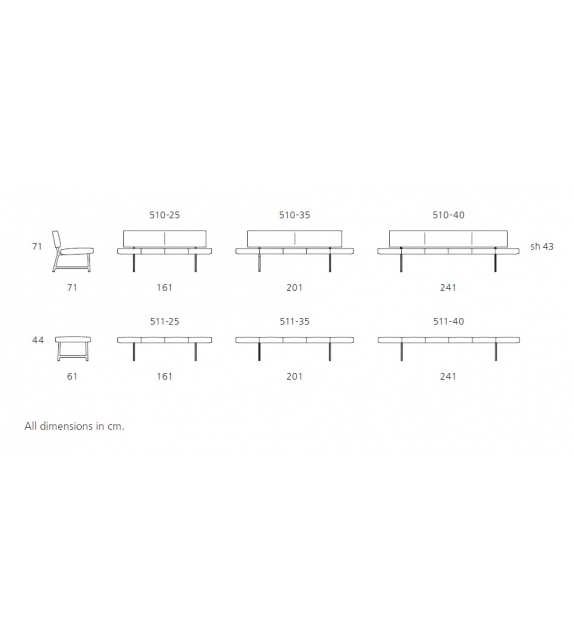 Foster 510 Walter Knoll Banquette