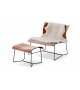 Cuoio Walter Knoll Lounge Chair