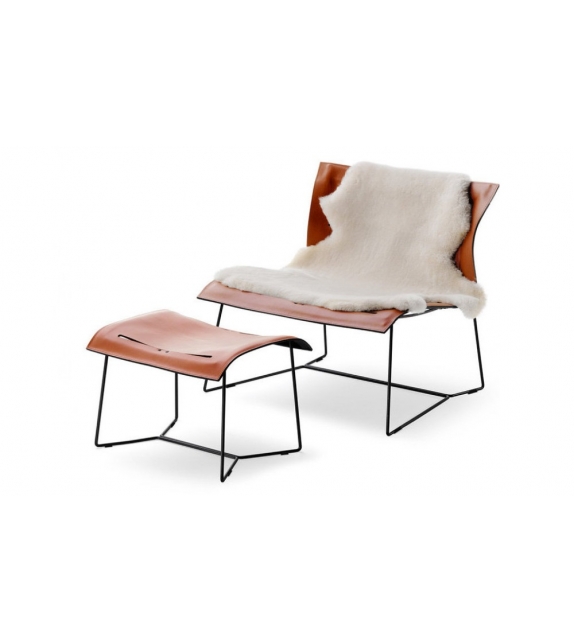 Cuoio Walter Knoll Lounge Chair