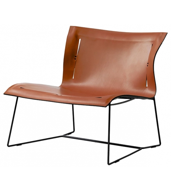 Cuoio Walter Knoll Lounge Chair