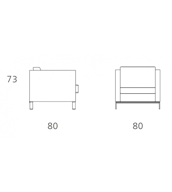 Foster 500 Walter Knoll Armchair