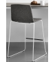 Rama Kristalia Upholstered Slide Frame Stool