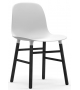 Form Normann Copenhagen Silla Con Patas de Madera