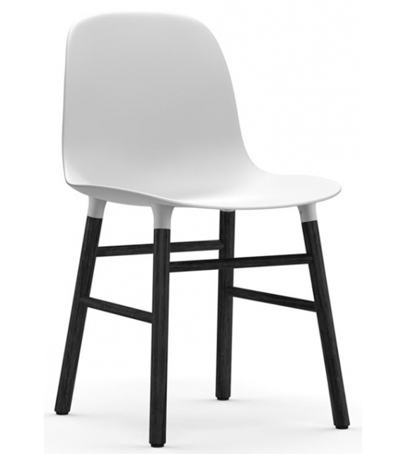 Form Normann Copenhagen Silla Con Patas de Madera