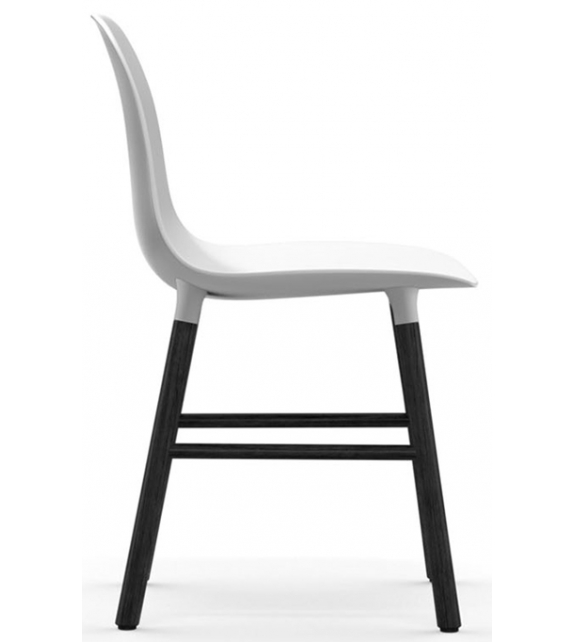 Form Normann Copenhagen Silla Con Patas de Madera