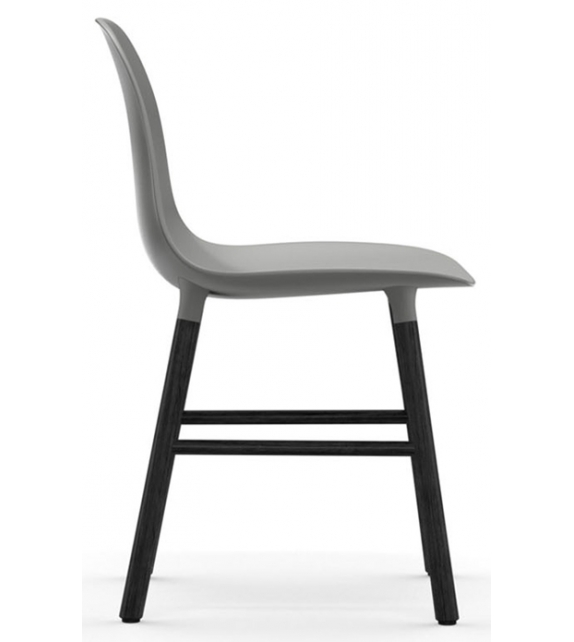 Form Normann Copenhagen Silla Con Patas de Madera