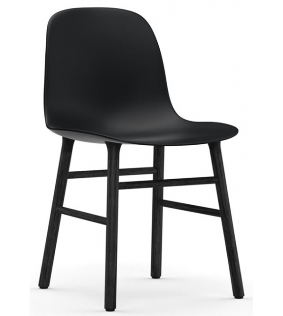 Form Normann Copenhagen Silla Con Patas de Madera