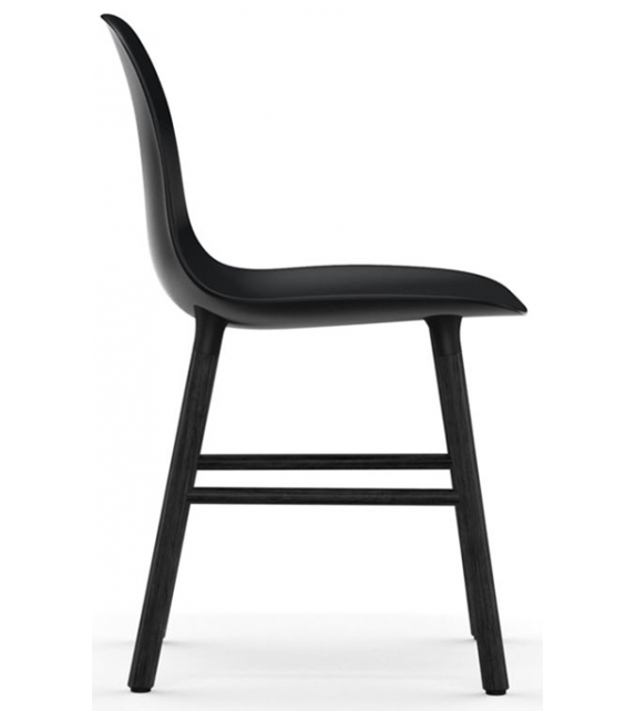 Form Normann Copenhagen Silla Con Patas de Madera