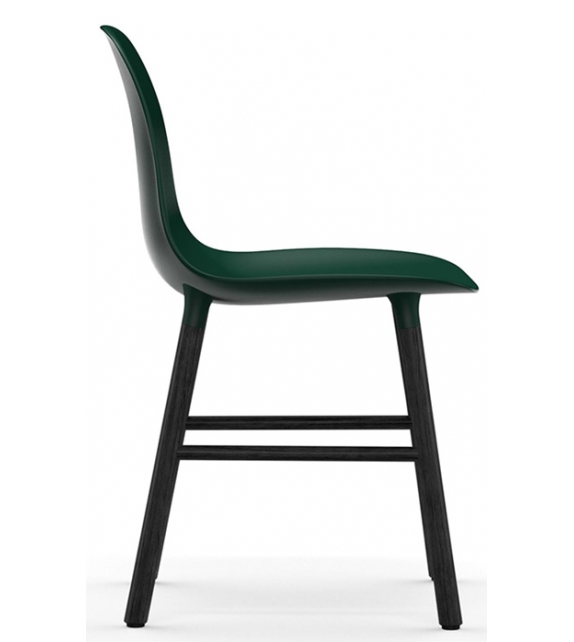 Form Normann Copenhagen Silla Con Patas de Madera