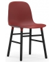 Form Normann Copenhagen Silla Con Patas de Madera