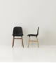 Form Normann Copenhagen Silla Con Patas de Madera