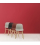 Form Normann Copenhagen Silla Con Patas de Madera