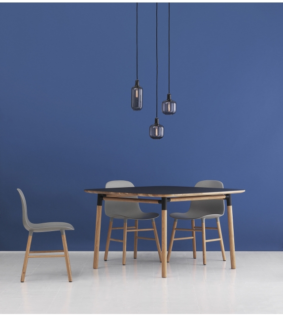 Form Normann Copenhagen Chair With Wood Legs