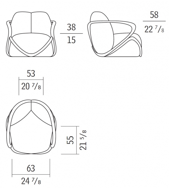 Hug Giorgetti Armchair