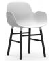 Form Normann Copenhagen Poltrona con Gambe In Legno