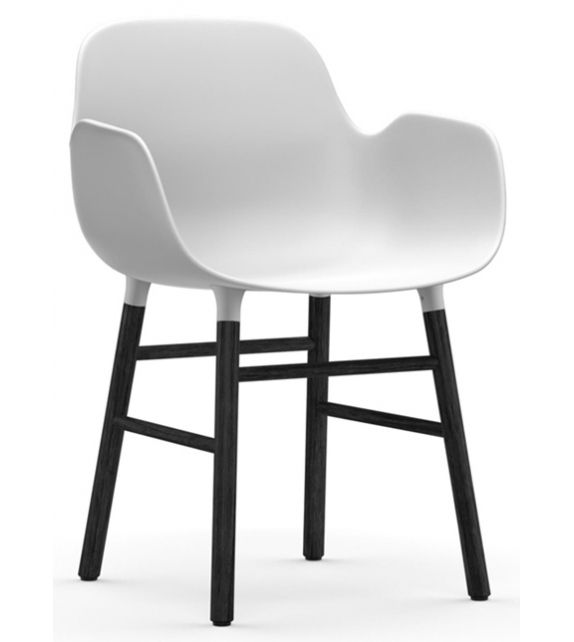 Form Normann Copenhagen Poltrona con Gambe In Legno